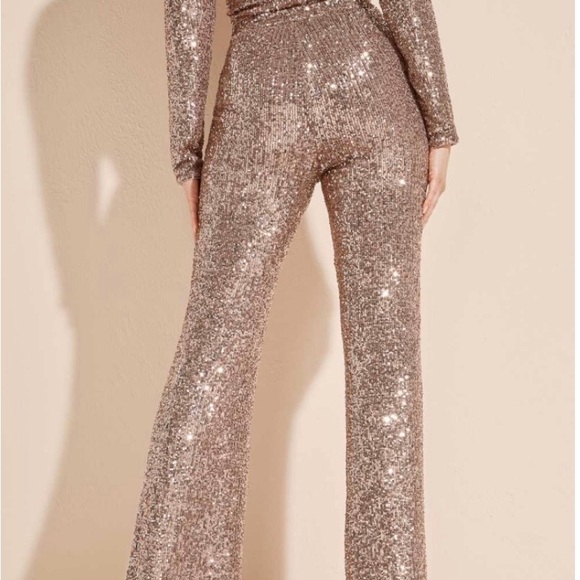 Guess Marciano Moonlight sequin pants NWT - Picture 3 of 9